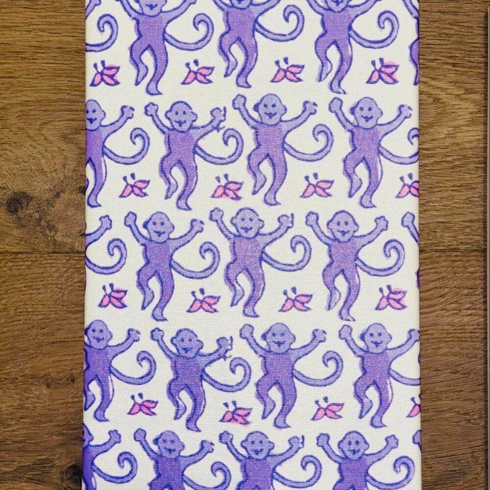 3 Roller Rabbit Monkey Print Custom Made Canvas P… - image 3